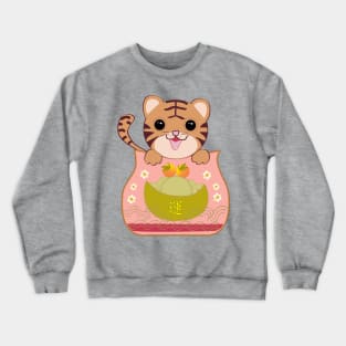 Lucky Pockets - The Year of the Tiger. Crewneck Sweatshirt